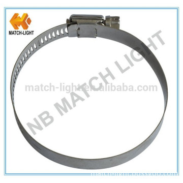 China Factory Direct Steel /Stainless Steel American Hose Clamp